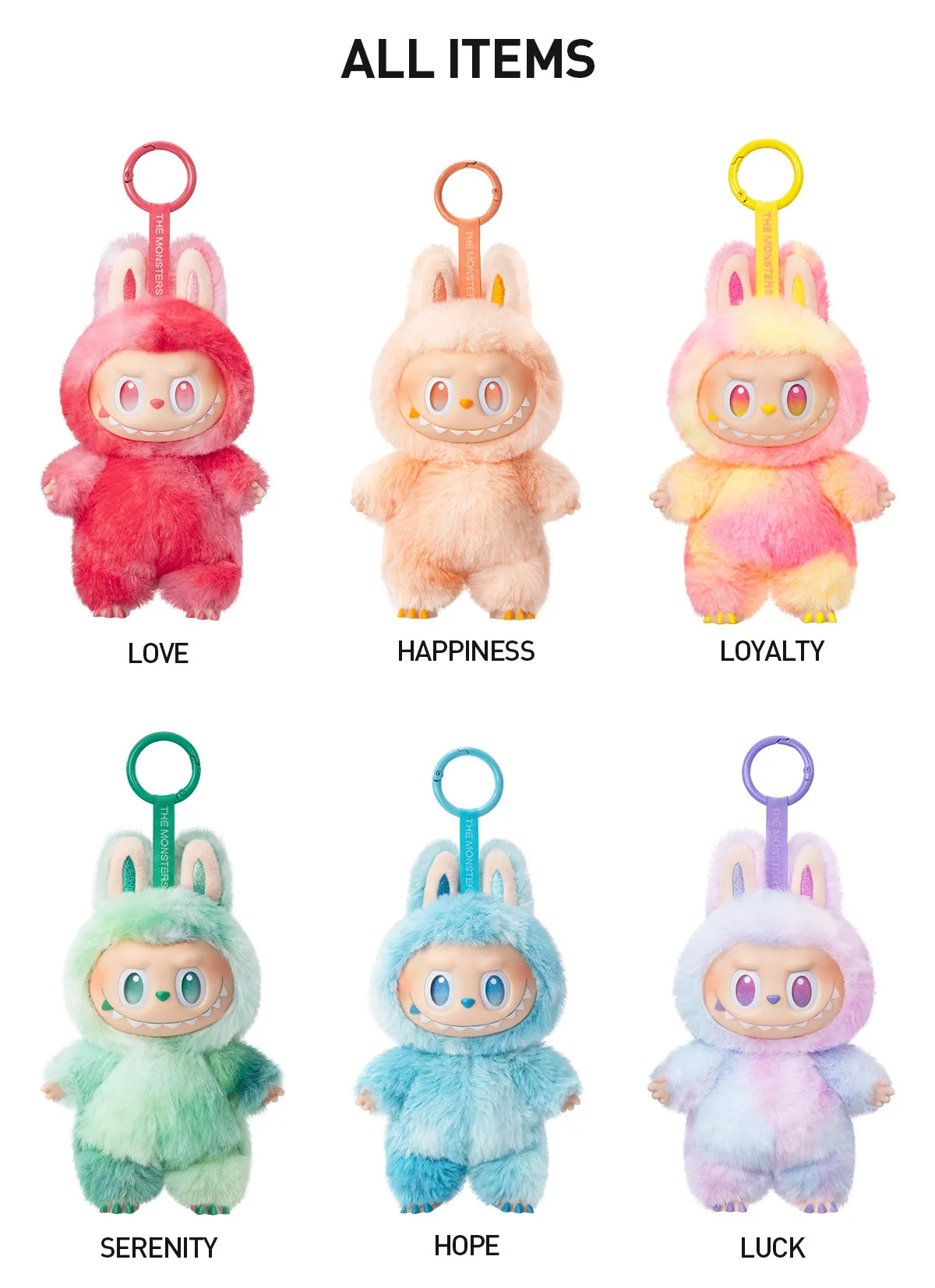 Labubu Big Into Energy Plush Blind Box Vinyl Figures - Gen 3 Collection (Pack of 1) – Includes 1 Fluffy Cute Monsters