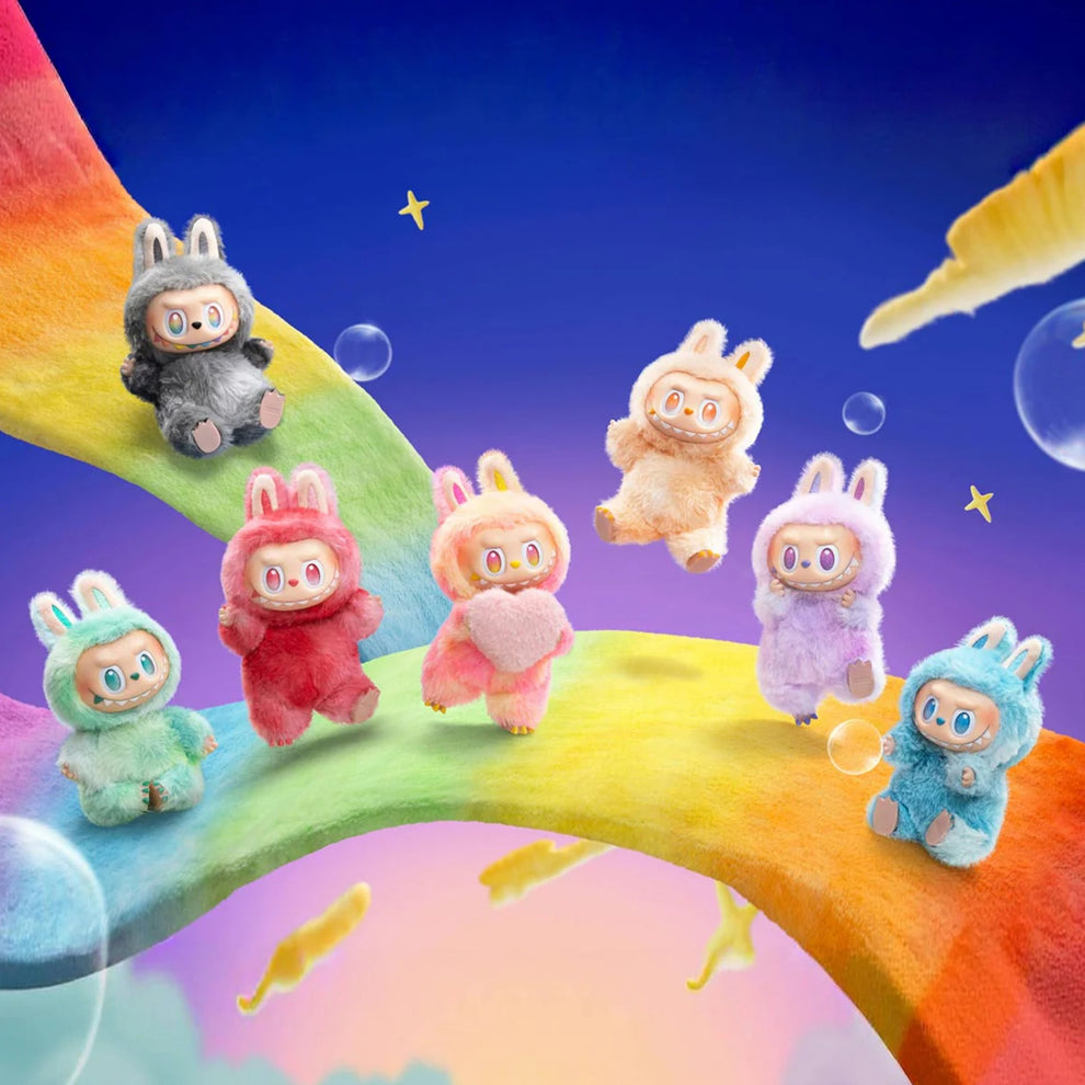 Labubu Big Into Energy Plush Blind Box Vinyl Figures - Gen 3 Collection (Pack of 1) – Includes 1 Fluffy Cute Monsters
