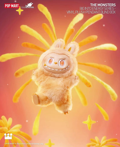 Labubu Big Into Energy Plush Blind Box Vinyl Figures - Gen 3 Collection (Pack of 1) – Includes 1 Fluffy Cute Monsters